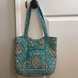Vera Bradley Totally Turq bucket-style purse